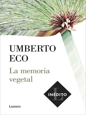 cover image of La memoria vegetal
